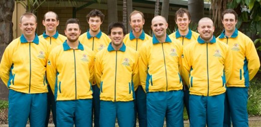 Australian Men's Canoe Polo Team 2012